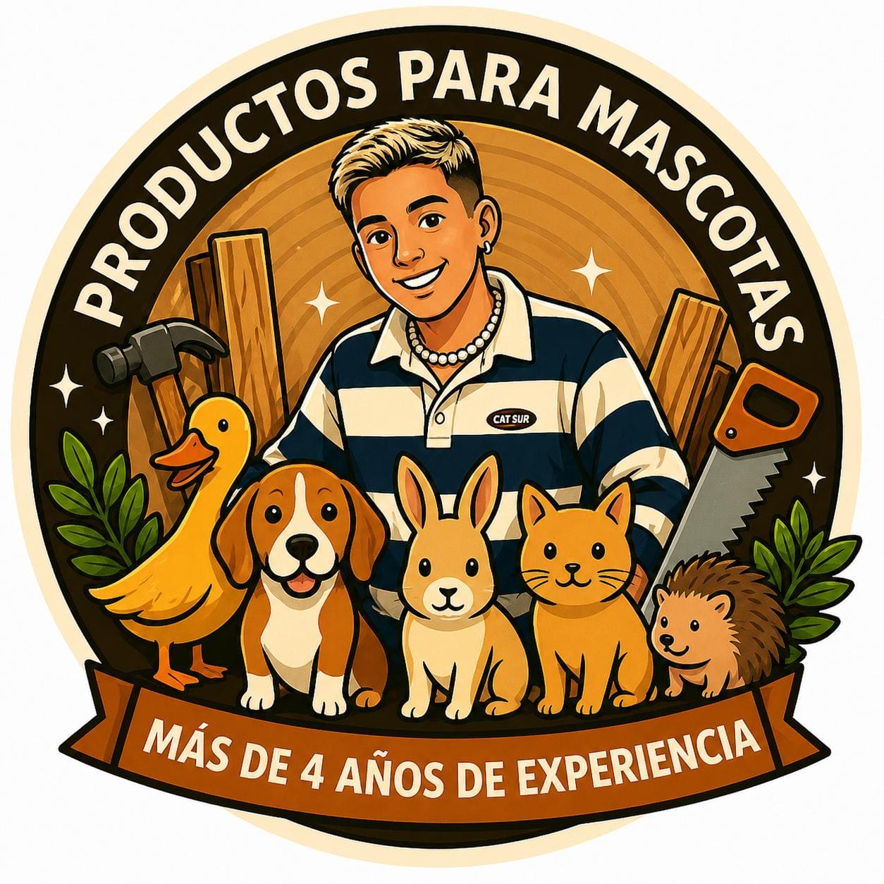 Taller de carpintería artesanal para mascotas en José Mármol